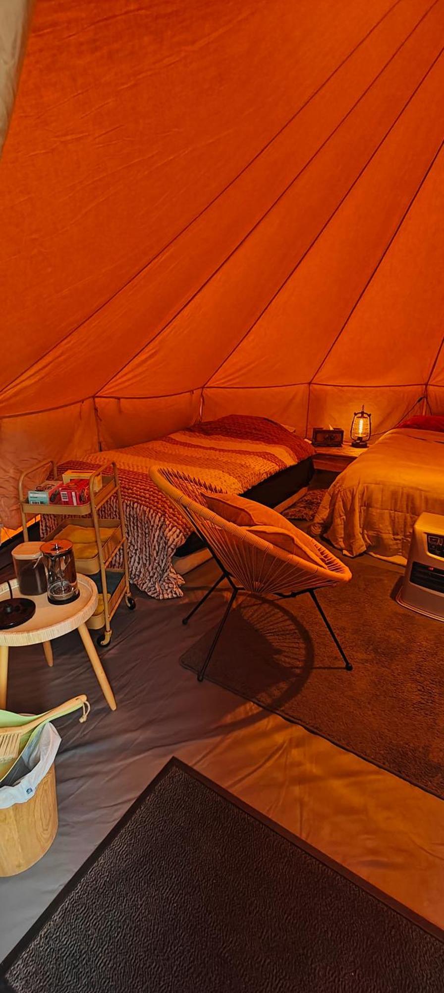 Au Pied Du Trieu, The Glamping Experience 호텔 Labroye 외부 사진